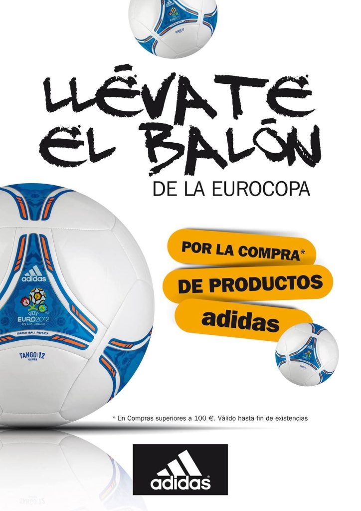 Cartel Balón Eurocopa Adidas
